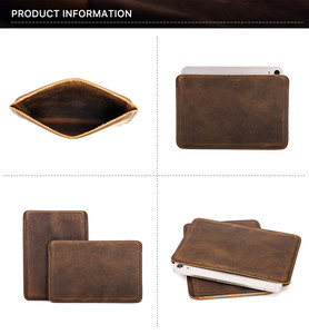 Custodia Protettiva in Vera Pelle Crazy Horse per <span class=keywords><strong>iPad</strong></span> Mini 1/2/3/4/5/6, Borsa Artigianale Campione - Product Image 3