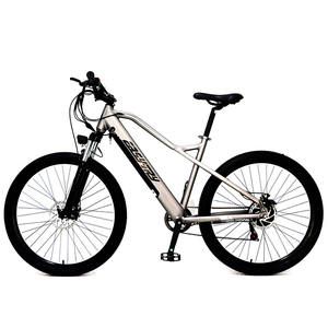 Vélo de montagne électrique à bas prix d'usine, cadre en alliage, fourche à suspension, frein à disque, batterie au lithium intégrée, Bicicleta Eléctrica - Product Image 4
