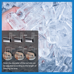 Máquina de Hielo en Tubo Eternity de 5 Toneladas por Día para Bebidas y Restaurantes, Máquina para Hacer Hielo en Tubo Cristalino - Product Image 3