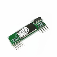 Kode Pembelajaran Universal 315MHz 433MHz Modul Penerima Pemancar DC 3V 30V Papan Kontrol LED Mini Saluran Tunggal
