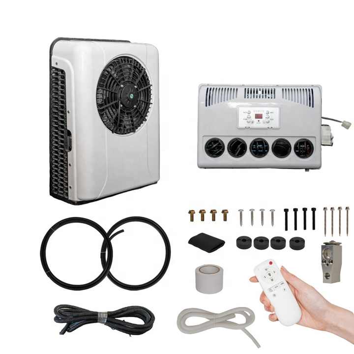 Condizionatore Auto 12V/24V - Evaporatore 360° Per Camper E Veicoli Industriali - Foto 2