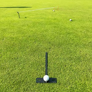 อุปกรณ์ช่วยจัดแนวสวิงกอล์ฟ SwingPerfect ทำจากคาร์บอนไฟเบอร์ รูปทรงตัว T ขนาด 39.6 ซม. หมุนได้ ใช้ได้ทั้งมือซ้ายและขวา พร้อมฐานตั้งแบบสี่เหลี่ยม - Product Image 4