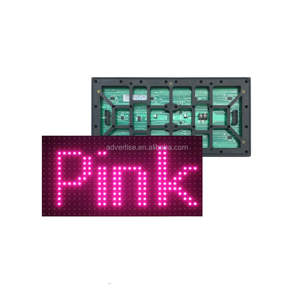 दौलत P10 आउटडोर Advertis10mm पिक्सेल पिच एलईडी विज्ञापन डिजिटल डिस्प्ले बोर्ड Waterpring गुलाबी सौंदर्य सैलून के लिए p10 मॉड्यूल का नेतृत्व किया