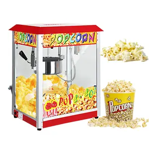 Professional Automatic Cinema Popcorn Machine Maker Commercial Popcorn Making Machine