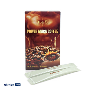 Hot-<strong>Sale</strong> Custom Coffee Arabica Black X Power Maca <strong>Powder</strong> Plus Bags Bitter Sugar-Free Energy Boost Enhancement Health Care Drinks - Product Image 5