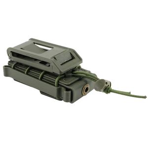 Portacargadores de 9 mm de Material Softshell, Ajustables y Universales, con Clips MOLLE, Color Negro - Product Image 4