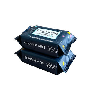 Lingettes nettoyantes pour le <span class=keywords><strong>corps</strong></span>, soins pour adultes, douche jetable, lavage complet, <span class=keywords><strong>bio</strong></span>, rafraîchissantes, taille 20 pièces - Product Image 2
