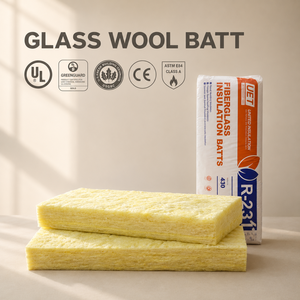 Isolation thermique pour plafond en fibre <span class=keywords><strong>de</strong></span> <span class=keywords><strong>verre</strong></span> épaisse <span class=keywords><strong>de</strong></span> 6,75 pouces, conforme à la norme américaine ASTM E84, non inflammable, sans démangeaisons, faible teneur en poussière, R22 - Product Image 1