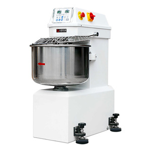 Mélangeur entièrement automatique à double vitesse et à double action pour pétrir et remuer la pâte pour la farine de blé et de maïs dans les boulangeries - Product Image 1