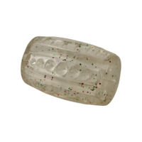 Giocattolo da Masticare per Cani in TPR ad Alte Prestazioni, Classico, con Squeaker, Resistente agli Strappi, Ecologico, di Alta Qualità, a Forma di Rullo