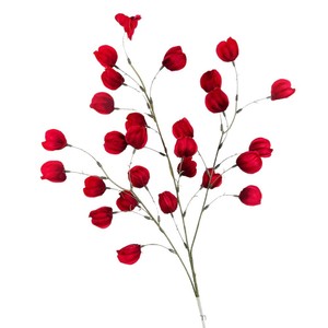Bouquet de fleurs artificielles en plastique et tissu, couleurs mélangées, pour décorations de mariage et de maison - Product Image 5