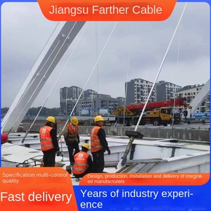 中国橋ケーブルスリング交換用調整可能ワイヤーロープタイロッド鉄骨構造工事 - Product Image 3