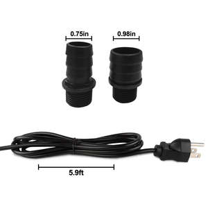 Minimáquina de ondas anfibias sin escobillas para acuario marino, minimáquina de Skimmer portátil de 2000L/H - Product Image 5