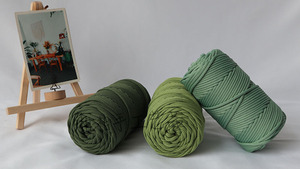 300 gram sợi tròn dày 4mm. Thảm quấn cạnh dệt dây tròn. Ins gió Gradient Thảm chủ đề. - Product Image 5