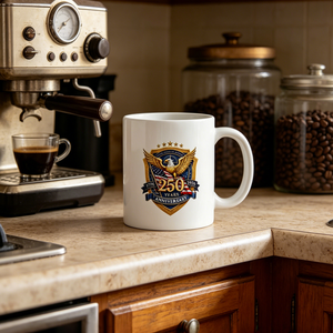 Ceramic Mug USA 250th Anniversary 1776-2026 Patriotic Eagle Design <b>Printed</b> <b>Coffee</b> Cup for Independence Day Celebration - Product Image 5