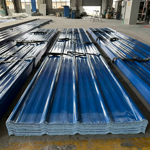 แผ่นหลังคาโปร่งแสงลูกฟูกทนรังสียูวี ทำจากไฟเบอร์กลาสเสริมแรงพลาสติก - Product Image 1