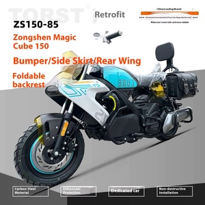 Zongshen Magic Cube 150 Compatible Toile Pliant <span class=keywords><strong>Moto</strong></span> Dossier pour Passagers <span class=keywords><strong>Selle</strong></span> Sac - Product Image 5