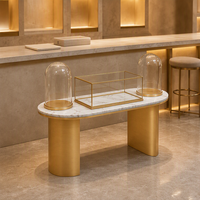 Présentoir à bijoux en forme de dôme personnalisé, cloche en verre avec éclairage LED pour magasin de détail, boutique, distributeur en gros