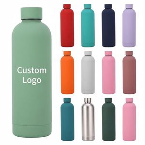 Best Sale Personalized Water Bottle Large Capacity Stainless Steel <b>Small</b> Mouth Vacuum Thermos Sports Kettle Car Portable Bottle - Product Image 1