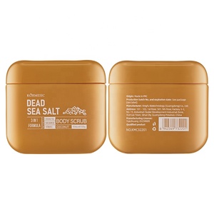 Gommage Corporel Exfoliant KORMESIC 300g Éclaircissant au Sel de la Mer Morte, Noix de Coco, Concombre et Lavande Marque Blanche - Product Image 3