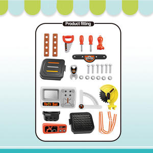 Ensemble de table à outils et sac à dos 2 en 1 pour enfants, jouet de bricolage pour faire semblant d'être un bricoleur, avec rangement portable, pour les enfants de 3 à 8 ans, cadeau éducatif - Product Image 5