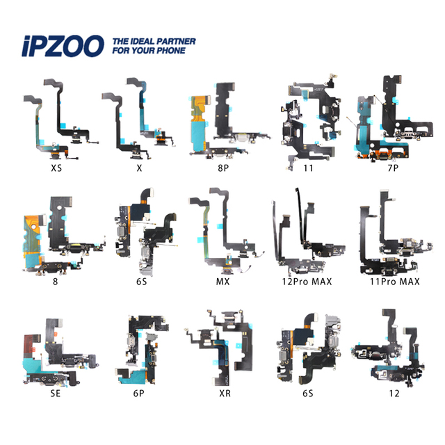 China All Mobile Phone Spare Parts and Accessories Wholesale for Tecno Infinix Itel Charging Port Flex Cable Parts Cheap Price