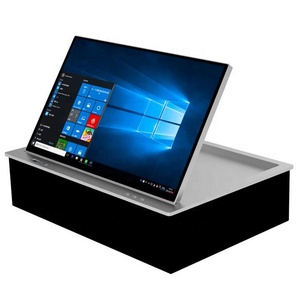 Hiện đại hiệu quả chi phí HD 15.6inch màn hình siêu mỏng cơ giới lật lên bàn Màn hình LCD nâng cho văn phòng phòng hội nghị bàn - Product Image 1