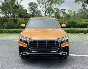 Kit carrosserie pour Audi Q8, style <span class=keywords><strong>Abt</strong></span>, fibre de carbone, lèvre avant, diffuseur arrière, spoiler supérieur, tuyau d'échappement, modification du pare-chocs - Product Image 6