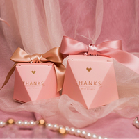 Boîtes carrées pour dragées, boîte cadeau ange pour baby shower, baptême, anniversaire, décoration de mariage