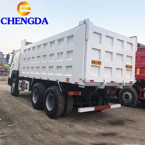 HOWO卡车价格6x4 10轮轮10吨25吨30吨二手卡车自卸车出售