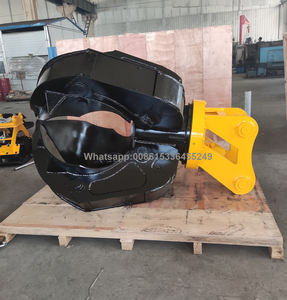 Goede Kwaliteit Graafmachine Sinaasappelschil Sorteren Grapple Grabber Hydraulische Schroot Grijpen Sinaasappelschil Grapple Voor Verkoop - Product Image 4