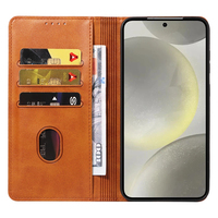 Funda Tipo Cartera de Cuero PU Premium para Samsung S24 - Funda con Soporte para Teléfono, Ranuras para Tarjetas, Cierre Magnético y Protección Contra Impactos