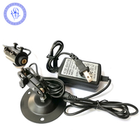 Module de Diode Laser réglable, 2 pièces, rouge Dot, 650nm 200mW 12V avec adaptateur