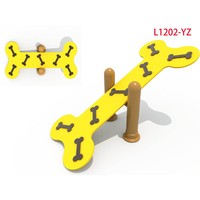 Équipement de terrain de jeu extérieur pour animaux de compagnie, ensemble de jeux pour chiens, toboggan, équipement de terrain de jeu pour chats