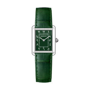 AMOVAN 2025 Luxury Business Classic Square Arabic Numerals <strong>Watch</strong> Stainless Steel Case With Genuine 16mm Alligator Leather Strap - Product Image 4