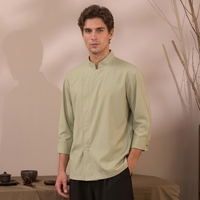 Zen Mori Restaurant – Vêtement léger et respirant à coupe ample et simple, conçu pour l'été de l'Asie du Sud-Est, alliant esthétique sauvage et zen.