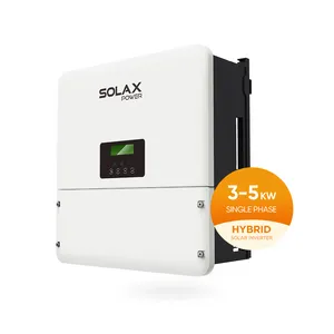 Solaxハイブリッドソーラーパワーインバーター48V 3000W 4Kw 5 Kwソルダドラインバーターハイブリッド在庫あり