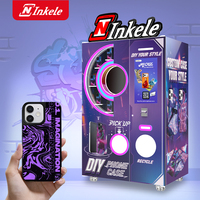 Machine de vente automatique populaire pour l'impression de coques de téléphone portable, imprimante UV personnalisée pour coques de téléphone avec certification CE