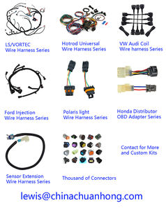 北极星RZR XP无线电对讲机中继线束2 4座接线套件-直接电池供电ATV UTV零件 - Product Image 3