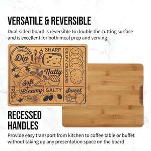 Nueva Tabla de Bambú Premium para Charcutería y Cortar, 11 x 14 Pulgadas, Origen China, para Aventuras Culinarias - Product Image 3