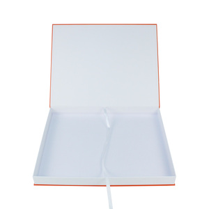 Wholesale Luxury Custom Foldable Magnetic <b>Gift</b> <b>Box</b> Rigid Cardboard 2mm Recyclable Glossy Lamination Modern Available White <b>Black</b> - Product Image 2