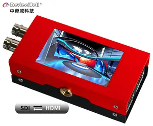 Bộ Chuyển Đổi Hai Chiều Video DeviceWell MD1103 HD Với Màn Hình LCD