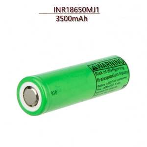 100% מקורי INR18650 MJ1 3.7V <span class=keywords><strong>3500mAh</strong></span> 10A סוללת ליתיום נטענת בעלת פריקה גבוהה במצב מוצק 500 מחזורי טעינה קתודה LiNiMnCoO2 - Product Image 3