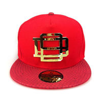 Gorra de Béisbol Hip Hop con Visera Plana y Remaches Metálicos con Logotipo Personalizado, Disponible en Pequeños Lotes, para Clubes y Espectáculos, Directo de Fábrica para Exportación