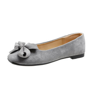 Calzado de mujer Slip-on Square Toe con lazo Zapatos planos de mujer Cómodo Chic y elegante Precio bajo Estilo coreano Zapato popular - Product Image 6