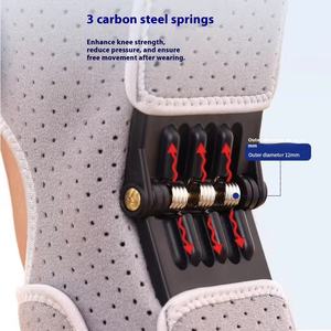 Perlindungan fiksasi lutut assitif lutut, pendukung lutut dapat diatur, penstabil tempurung lutut angkat, perangkat bantuan memanjat olahraga - Product Image 3