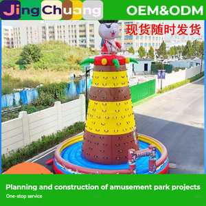 Château gonflable d'extérieur carré, trampoline gonflable pour enfants, nouveau toboggan gonflable, expédition possible à tout moment - Product Image 4