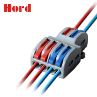 Hord Direktvertrieb Bestseller Farbiger Lichtdraht-Verbinder mit 2 Ein- und 4 Ausgängen für Automobilanwendungen 32A Maximalstrom SPL-42