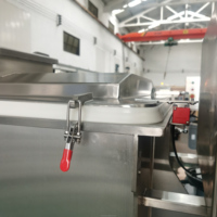 Mélangeur à ruban horizontal en acier inoxydable de qualité alimentaire, facile à nettoyer, pour épices et poudres d'assaisonnement