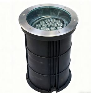 Luce di fondo ad angolo regolabile personalizzata IP65 impermeabile pressofuso In alluminio sepolto faretto paesaggio - Product Image 6